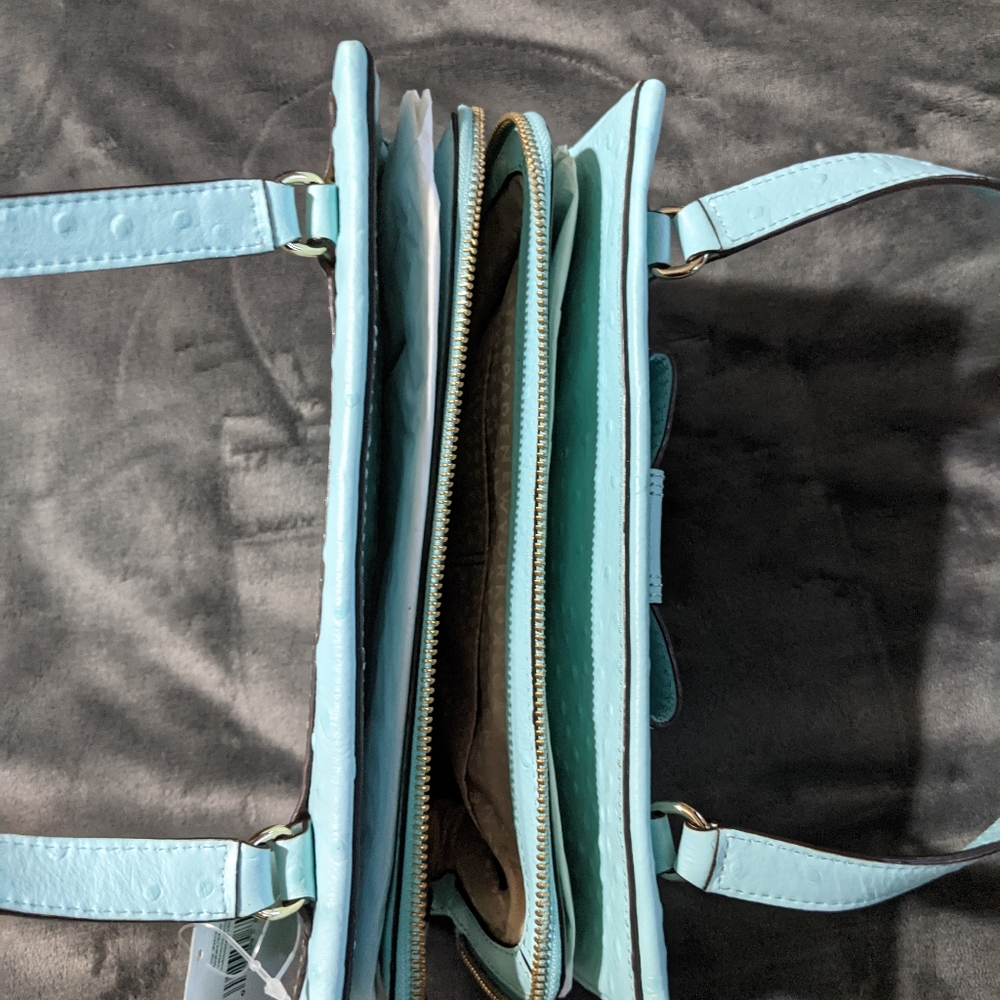 Kate Spade zip Darcy Valencia Road robinsegg - Picture 6 of 6